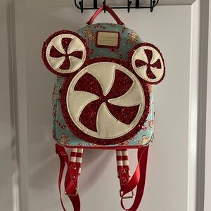 Disney Parks x Christmas Peppermint Loungefly